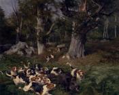 the boar chase - 查尔斯·奥利维尔·德·佩尼